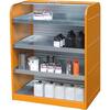 Safety shutter cabinet, 1294x870x1610, orange